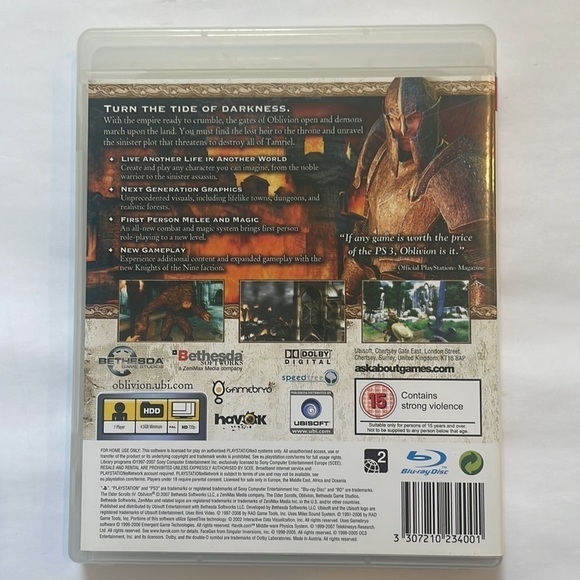 PLAYSTATION Oblivion - Picture 2 of 3